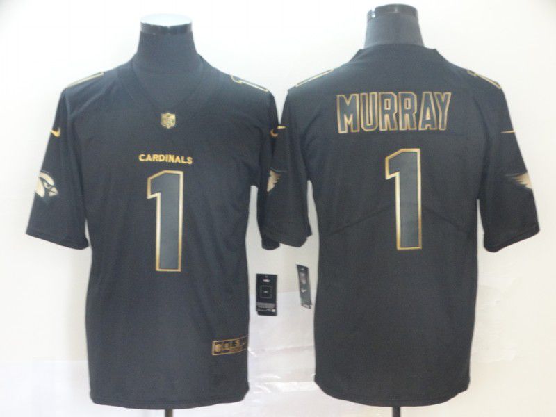 Men Arizona Cardinals #1 Murray Nike Vapor Limited Black Golden NFL Jerseys->arizona cardinals->NFL Jersey